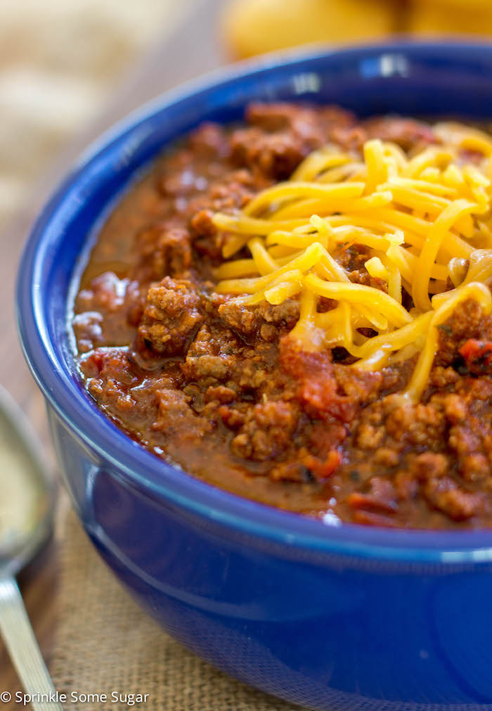 My Favorite Homemade Chili